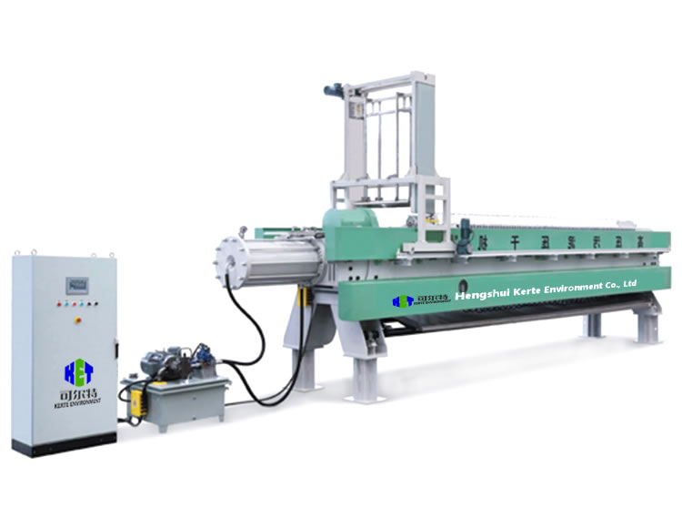 Filtre-presse à membrane à nettoyage automatique haute pression